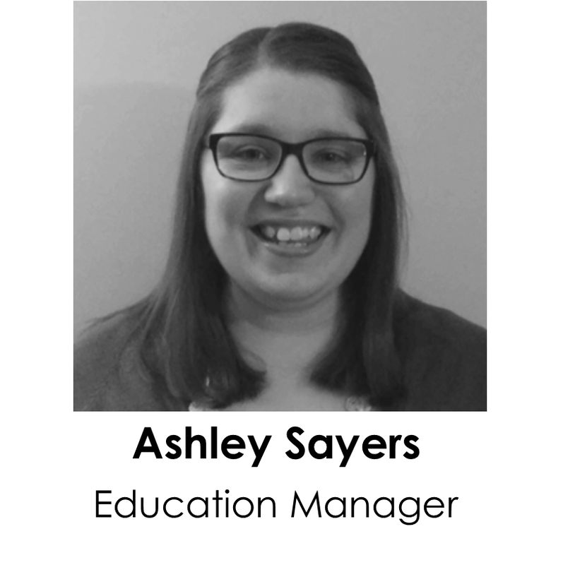 ashley sayers education manager